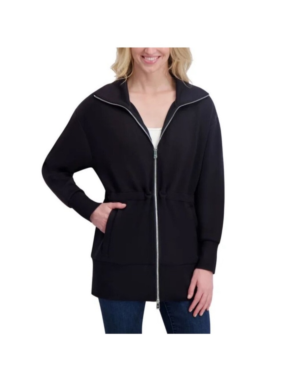 Converse Black Zip-Up Hoodie Jacket